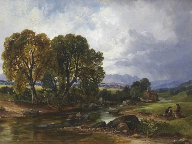 1816-Arthur Perigal (II) - Un ruscello di montagna - Stirling Smith Museum and Art Gallery